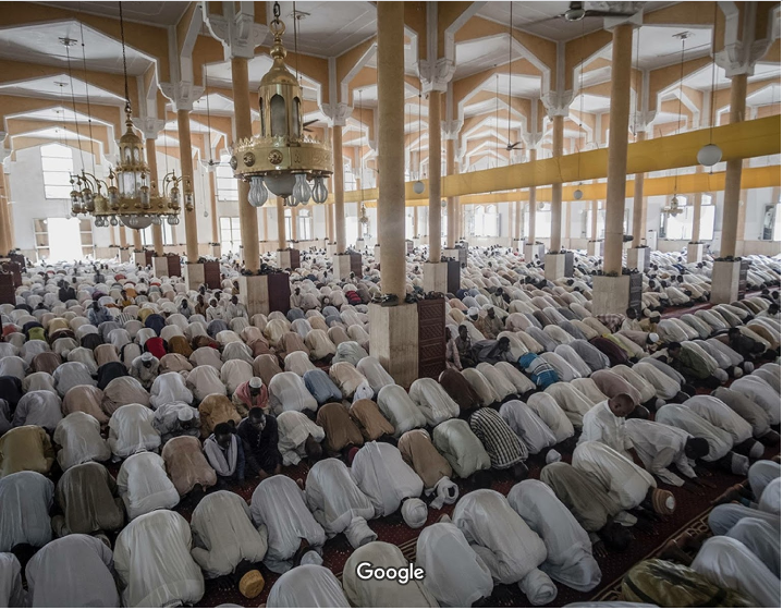 موقع مسجد نجامينا الكبير المستودع الدعوي الرقمي