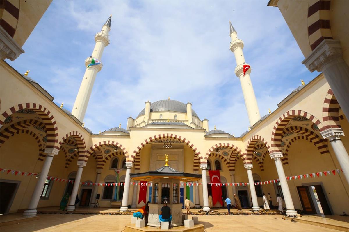 موقع مسجد الحمودي - جيبوتي - المستودع الدعوي الرقمي