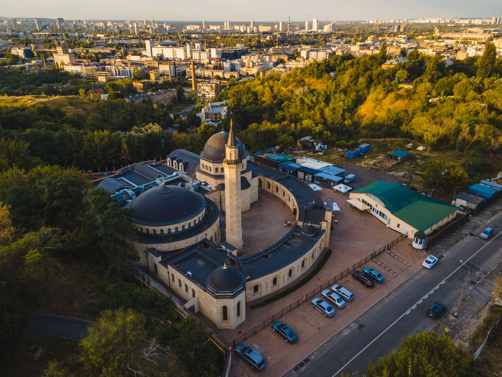 مسجد الرحمة في مدينة كييف